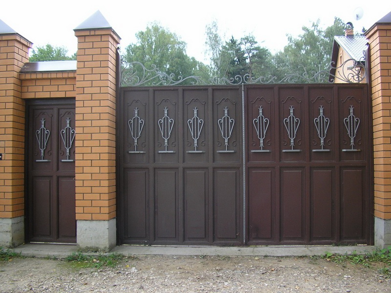 Художественная ковка и металлические ворота и двери