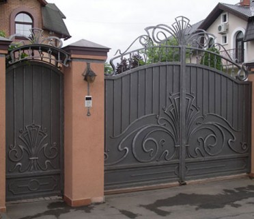 Ворота кованые ВК56