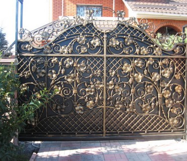 Ворота кованые ВК15