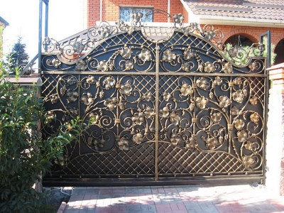 Ворота кованые ВК15