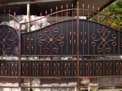 Ворота кованые ВК26
